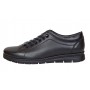 Pantofi caual barbati din piele naturala negru model Confort Tipon